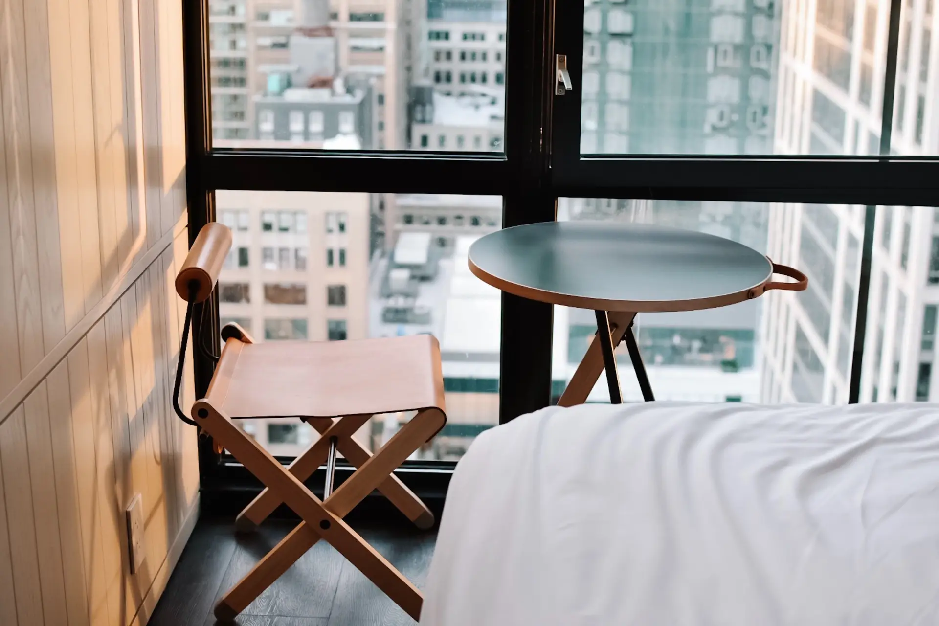 Luxury hotel suite interior