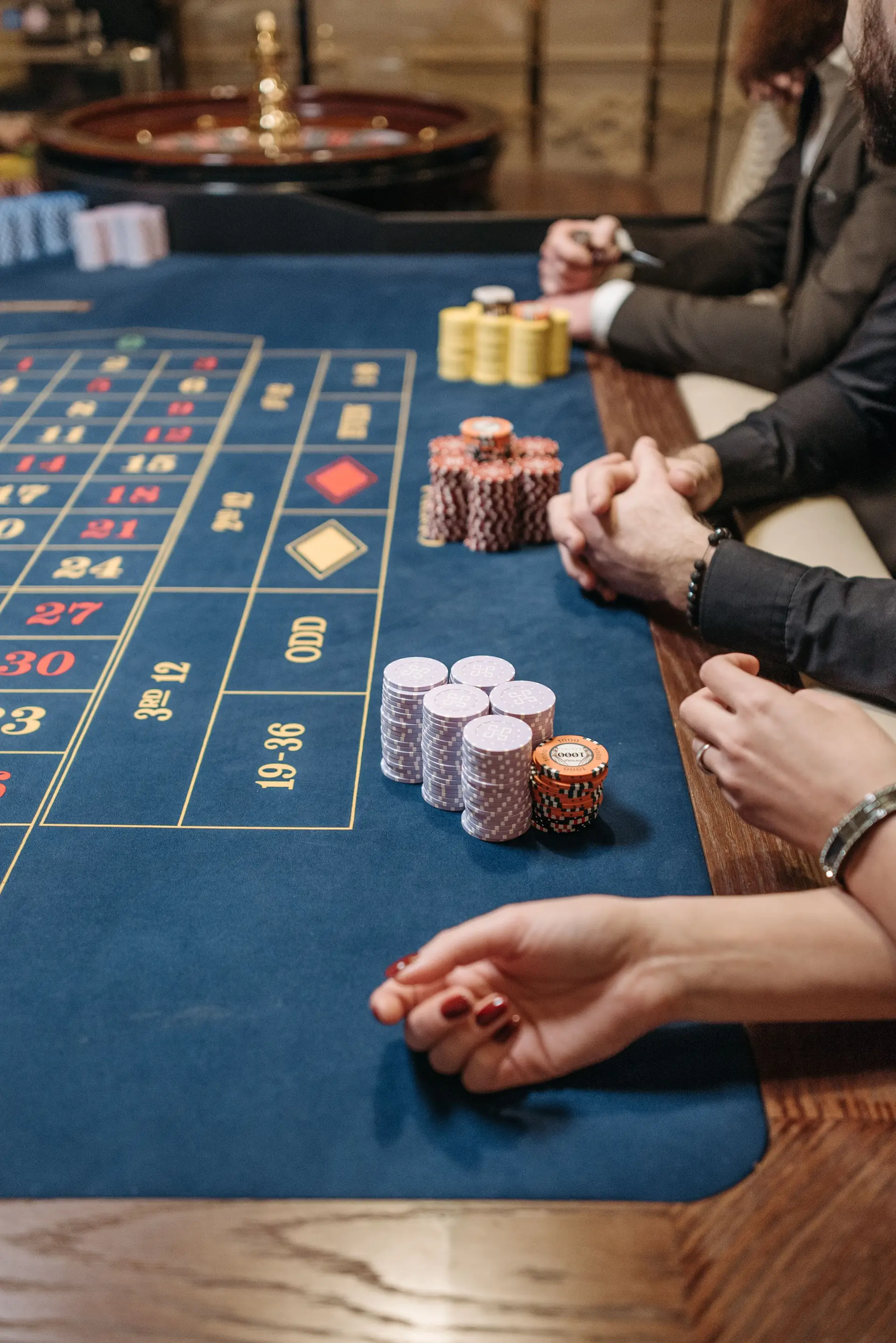 Casino atmosphere detail